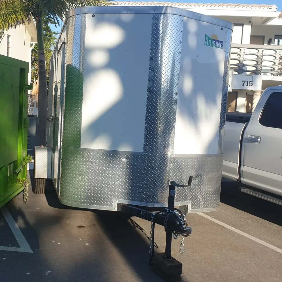 6' x 12' Enclosed Trailer for Rental